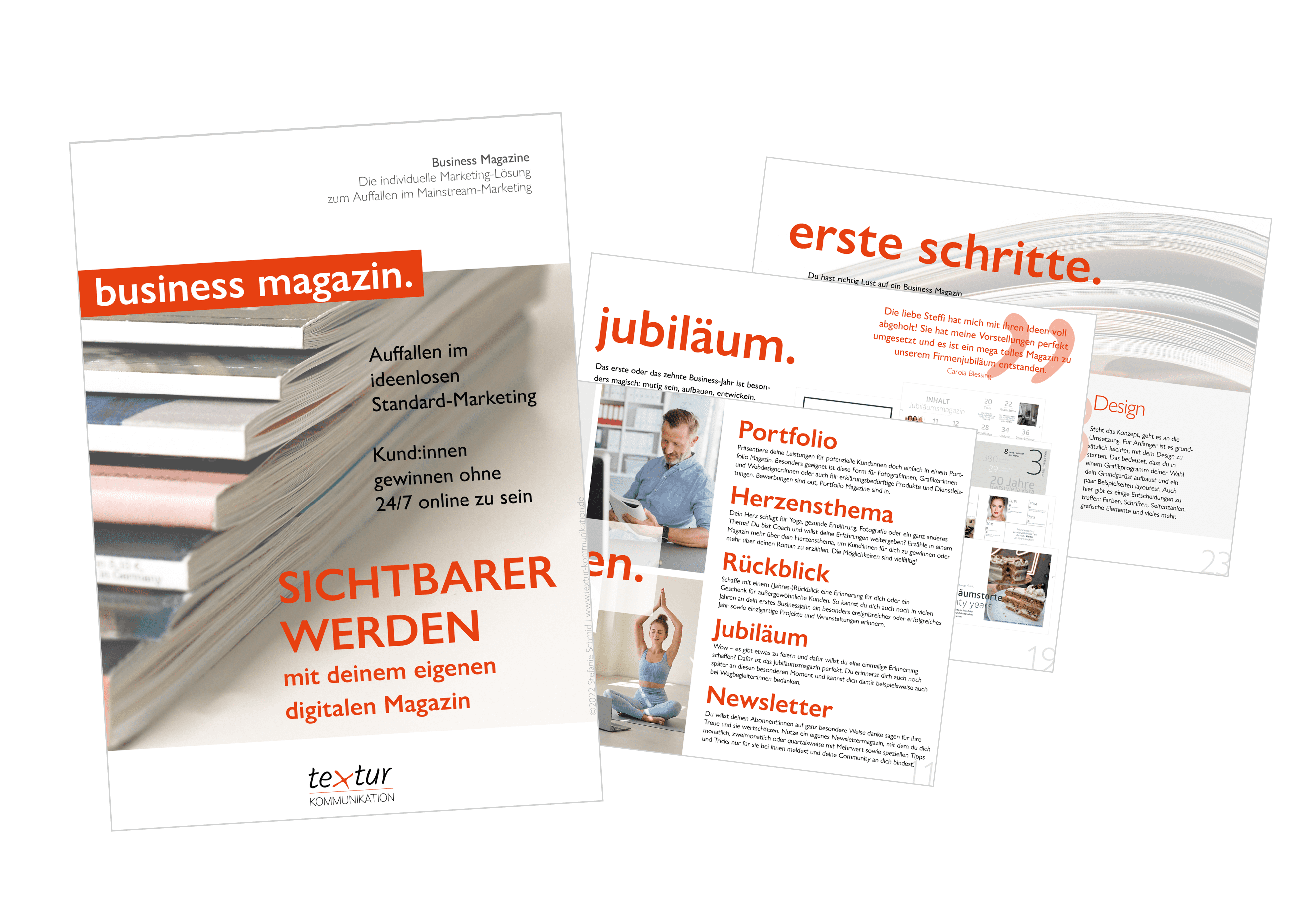 Download "Auffallen im Standard-Marketing: Mit deinem eigenen Business Magazin"