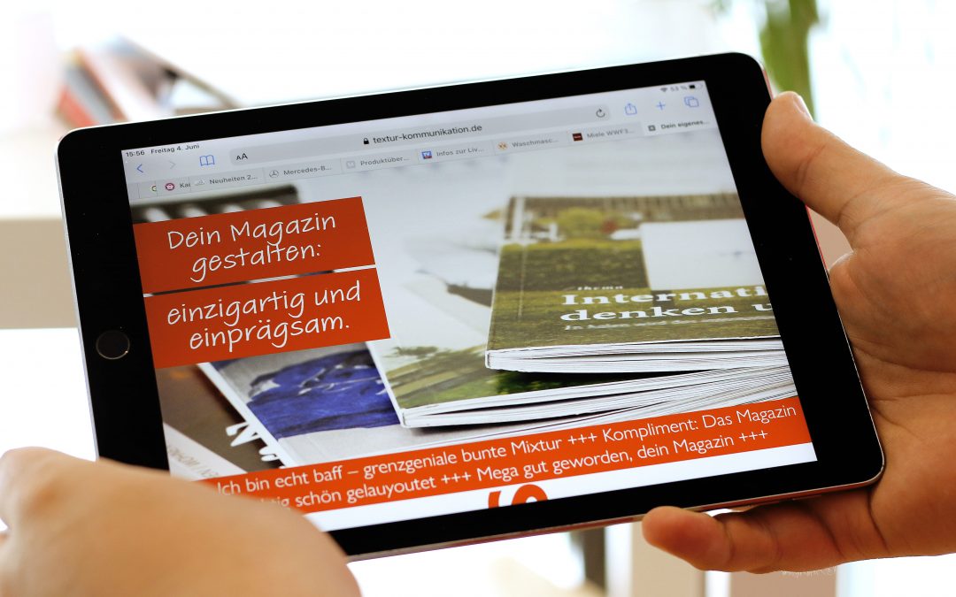 7 Gründe, warum du deinen Newsletter im Magazinstil versenden solltest