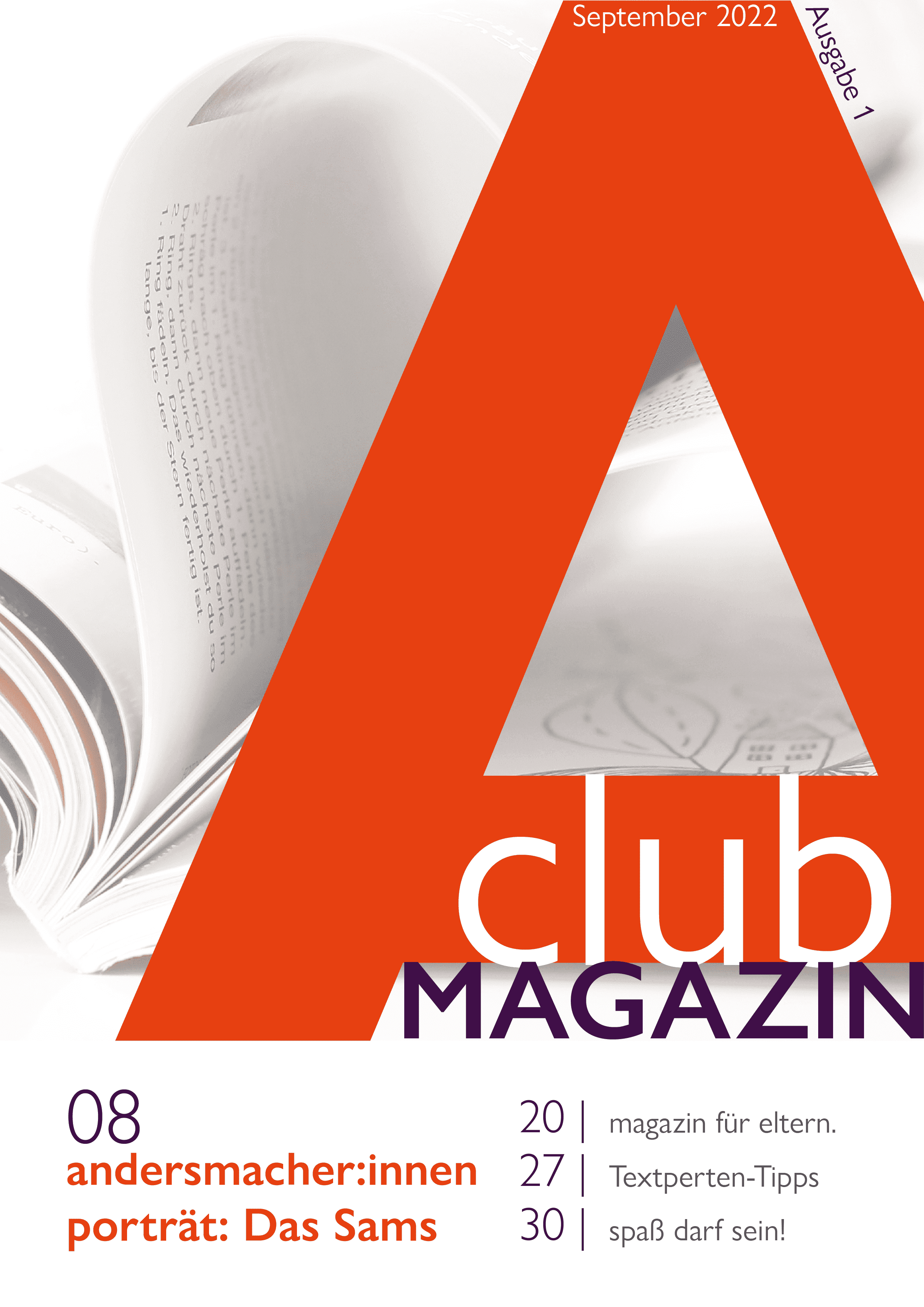 A:club Magazin - Ausgabe 1 (September 2022)