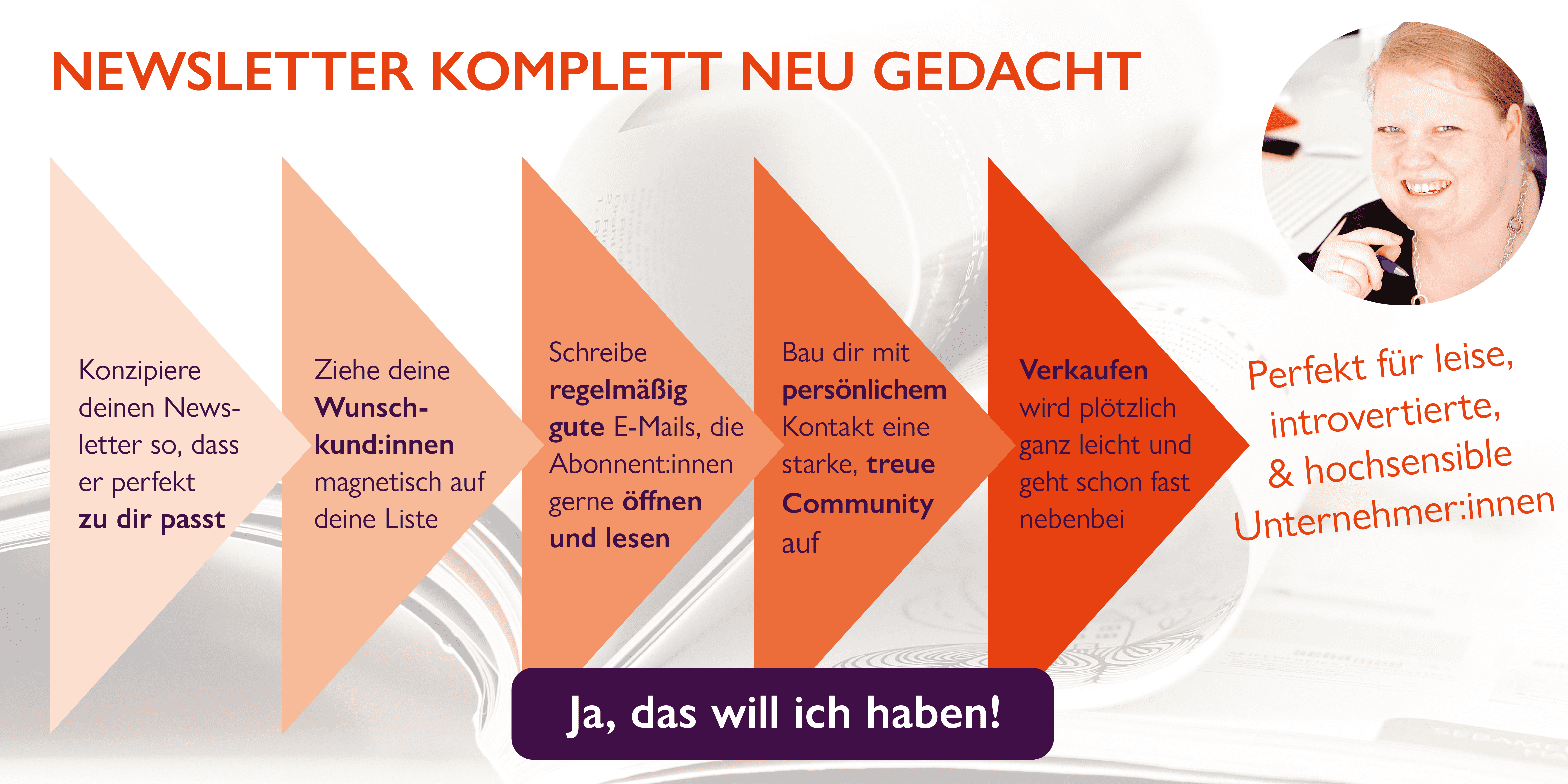Above-the-fold_Salespage_Domino_final Neues Newsletterkonzept mit Clubcharakter: Wie du deinen Newsletter professionell mit Plan und guten Inhalten umsetzt, damit du leichter dranbleibst und Wunschkund:innen magnetisch auf deine E-Mail-Liste ziehst, die deinen Newsletter häufiger öffnen und super gerne lesen