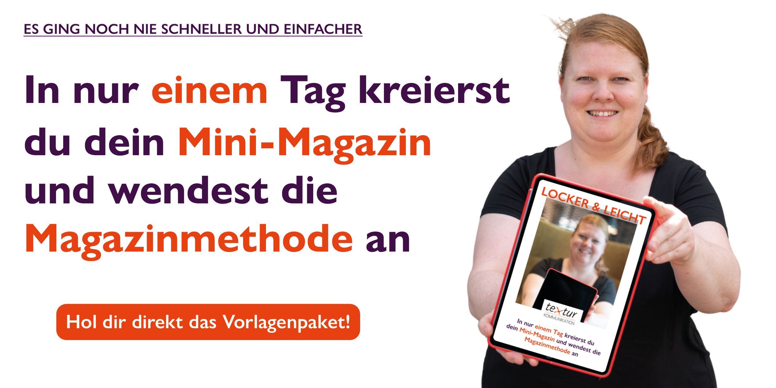 Mini-Magazin in einem Tag