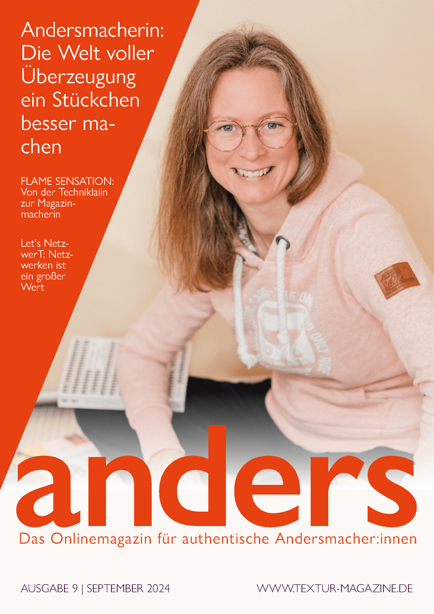 anders-Magazin – Das Onlinemagazin für authentische Andersmacher:innen – Ausgabe 9 im September 2024