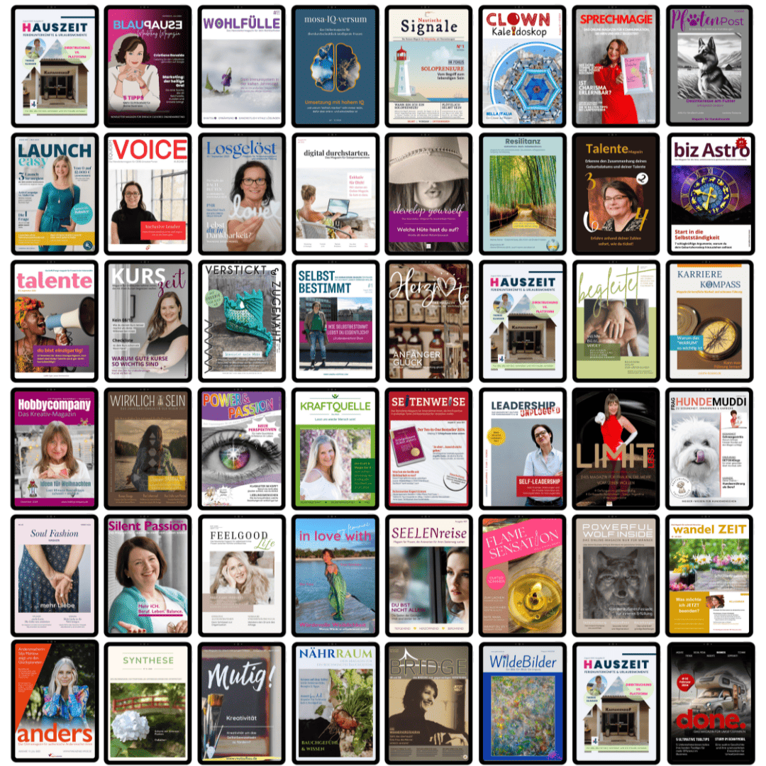 Buch MMM Linktree Ressourcenseite – Quadrate (1) Magazine machen's möglich von Steffi Schmid | Magazine entdecken